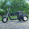 Potente triciclo eléctrico de 6000W con doble Motor, velocidad máxima de 55-60 KM/H, carga máxima de 250KG para adultos mayores y personas discapacitadas, Scooter para exteriores