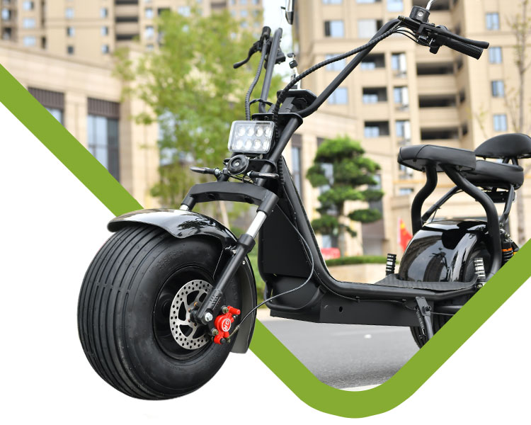 Mejore la movilidad con un scooter eléctrico confiable con llantas anchas